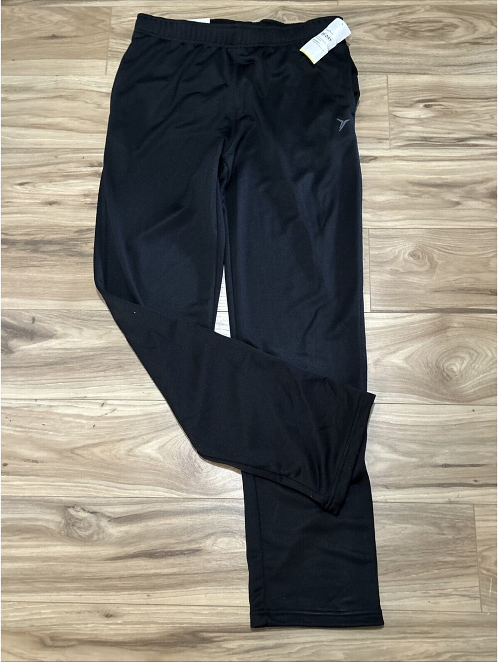 Old Navy Active M NWT Go Dry Black Joggers Pants Zip Back Pockets Elastic Waist